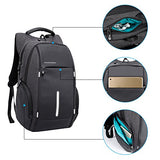 Kaka Laptop Backpack Night Light Reflective Water Resistant And Durable Bag Anti Theft Backpack