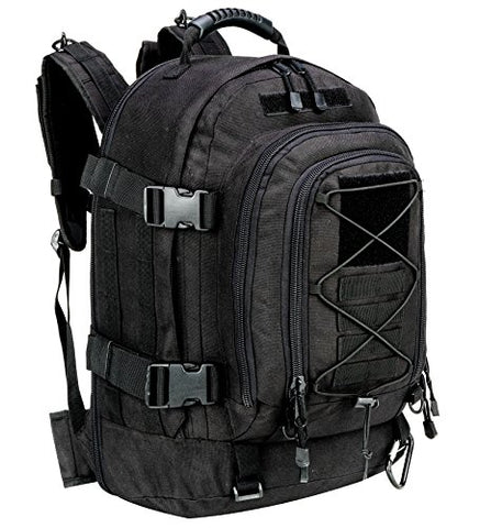 WolfWarriorX Military Tactical Assault Backpacks 3-Day Expandable Waterproof Water Resistant
