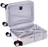 TPRC Seat-On 20" Aluminum Frame Hardside Carry-On with Ergonomic Seating Area on Top of Luggage