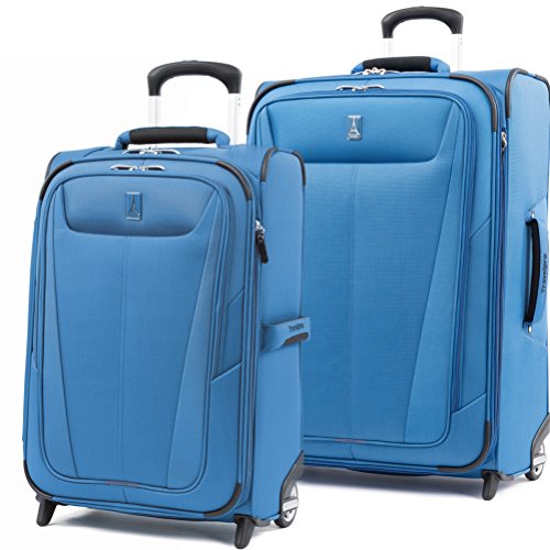 Travelpro Maxlite 5 Set Of 22 |26 Expandable Rollaboard Azure Blue