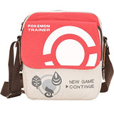 Abaddon Pokémon Canvas Crossbody Purse Bag Travel Shoulder handbags Cosplay Bag (RED)