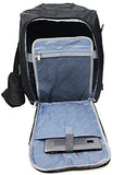 Boardingblue Personal Item Under Seat For The Airlines Of American, Frontier, Spirit, Black/Purple