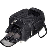 Amerileather APC Leather Duffel/Sports Bag,Black,US