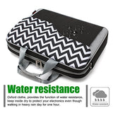 Coolbell 17.3 Inch Nylon Laptop Bag Shoulder Bag With Strap Multicompartment Messenger Hand Bag