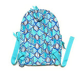 Vera Bradley Essential Compact Backpack Go Fish Blue