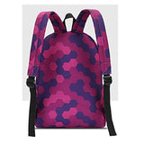 S Kaiko Modern Style Canvas Backpack Casual Daypacks School Backpack For Women And Men Laptop