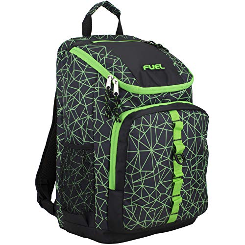 Fuel Top Load Sport Backpack with Side Tech Compartment and Ergonomic Padded Mesh Breathable