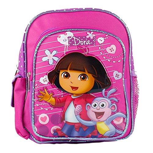 Nickelodeon Mini Backpack - Dora The Explorer - Boots on Stroll 10" New 639815