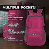 35L - The Most Durable Lightweight Packable Backpack Water Resistant Travel Hiking Daypack for