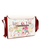 Nicole Lee Messenger Bag, Shopping Girl, One Size