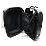 Hello Kitty ABS Molded Luggage with Embossing Hard Case By Sanrio Black