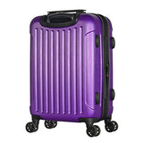 Olympia Whistler Ii 3 Piece Luggage Set 21/25/29 Inch, Purple