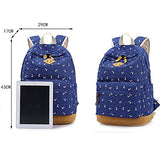 S Kaiko Canvas Backpack School Bakcpack School Bag Daypack Teenager Rucksack