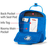 Fjallraven - Kanken, Re-Kanken Mini Recycled Backpack for Everyday Use, Heritage and Responsibility