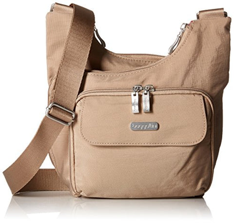 Baggallini Criss Cross Crossbody Travel Bag, Beach