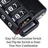 Tsa Approved Cable Luggage Locks, Re-Settable Combination With Alloy Body …