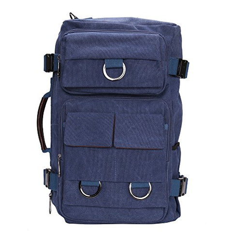 Bison Denim Multipurpose 4 In 1 Canvas Laptop Backpack Handbag Vintage Messenger Bag Luggage Bag