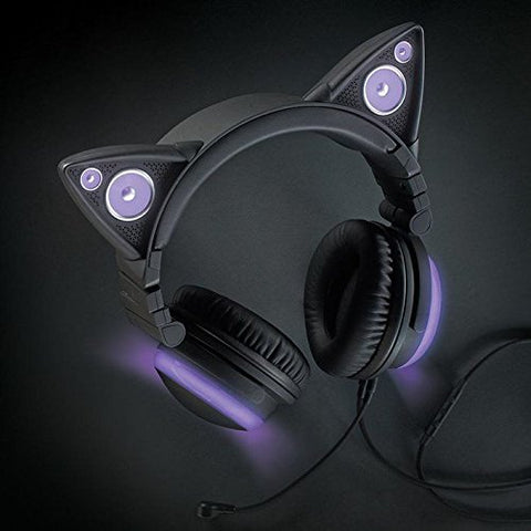 Wired Cat Ear Headphones