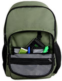 ecogear Laptop Dhole Backpack, Olive Green One Size