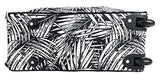 Trendy Flyer 19" Duffel / Tote Rolling Bag Luggage Gym Purse Case Leaf Black