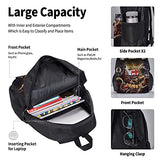 The Bin-Ding Of Is-Aac Backpack Three-Piece Cartoon School Bag With Pencil Case Messenger Lunch Bag