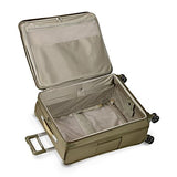 Briggs & Riley @ Baseline Luggage Baseline Expandable Durable Spinner Bag, Olive, Large