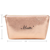 Matto Makeup Brushes 9-Piece Bamboo Handles Makeup Brush Set With Travel Cosmetic Bag