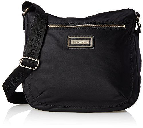Shop Calvin Klein Unisex Nylon Street Style Plain Crossbody Bag