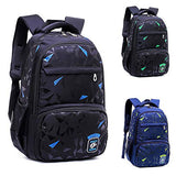Fanci Geomatric Triangle Prints Waterproof Primary Middle School Backpack Bookbag for Elementary