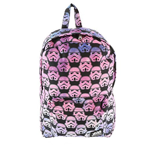 Loungefly Star Wars Ombre Storm Trooper Head Backpack (Black/Multi) STBK0055