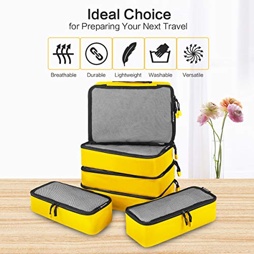 Shop BAGAIL 6 Set Net Packing Cubes Multi-Fun – Luggage Factory