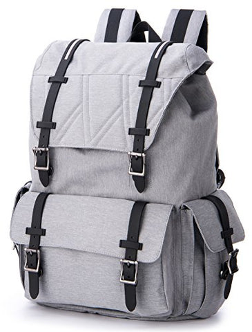 Laptop Backpack, GRM Large Capacity Waterproof Travel Bag Shoulder Daypack School Rucksack for