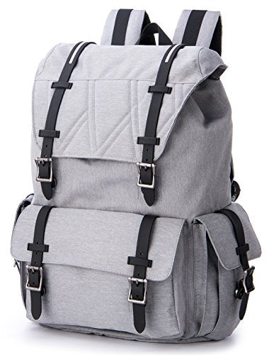 Laptop Backpack, GRM Large Capacity Waterproof Travel Bag Shoulder Daypack School Rucksack for