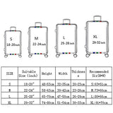 Dofover Travel Luggage Protector Anti-dust Luggage Cover Suitcase Protective Cover, Apply to