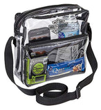 Harley-Davidson Clear Security Messenger Bag w/Adjustable Strap 99662-CLEAR