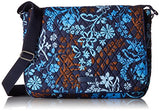 Vera Bradley Laptop Messenger Bag, Java Floral, One Size