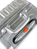 All Aluminum Carry On Luggage, HardShell Spinner Suitcase Grade 5 Aluminum-Magnesium Alloy TSA