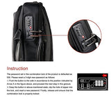 Crossgear Laptop Briefcase With Combination Lock 15.6 Inch Laptop Bag,Business Office Bag For Men