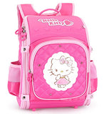 Yournelo Girl'S Cartoon Lovely Hello Kitty Rucksack School Backpack Bookbag (B Rose)