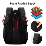Laptop Backpack For Water-Resistent Travel Business Bag, 17 Inch Backpack