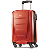 Samsonite 56847-1641 Winfield 2 3 Piece Spinner Set - Orange with Luggage Scale