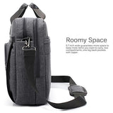CoolBELL 17.3 Inch Laptop Messenger Bag/Durable Business Briefcase/Nylon Shoulder
