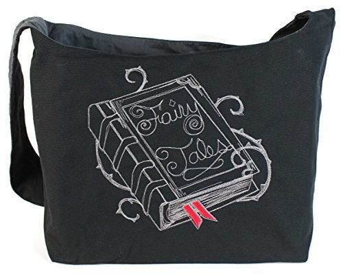Dancing Participle Fairy Tale Embroidered Sling Bag