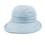 Womens 2in1 Wide Brim Summer Folding Anti-UV Golf Tennis Sun Visor Cap Beach Hat,Blue,One Size