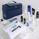Toiletry Bag,AOVOLLY Hanging Travel Toiletry Bag for Women and Men, Water-resistant Cosmetic Travel Bags with Handle and Hook,Makeup Organizer for Toiletries, Cosmetics, Brushes, Bottle
