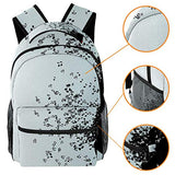 Tyu Travel Laptop Backpack, Casual Durable Backpack Daypacks for Men Women for Work Office College Students Business Travel Schoolbag Bookbag