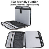 Laptop Bag 15.6 inch,TSA Laptop Sleeve Case, Slim Organizer Protective Case, Notebook Carring