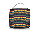 Aziza Tribal Print Makeup Organizer | Fashionable Cosmetics Bag | Multi-functional Cute Big