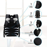 Laptop Backpack, Travel Computer Bag with USB Charging Port, Sunglass Bandage and Water