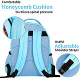 LORVIES Hot Soccer Ball Fires Flame Sports Backpack Kids School Book Bags for Elementary Primary Schooler for Boys